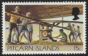 Pitcairn Islands #168A MNH Single Stamp Sugar Mill