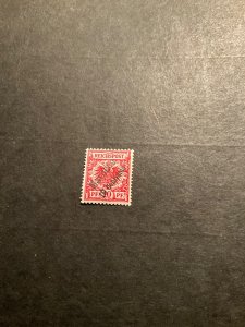 Stamps German Offices in Morocco Scott #3 hinged
