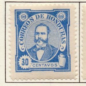 Honduras 1896 Early Issue Fine Mint Hinged 30c. 175734