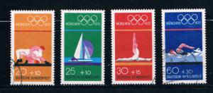 Germany B485-88 Used set Olympics 1972 (GI0263P58)+