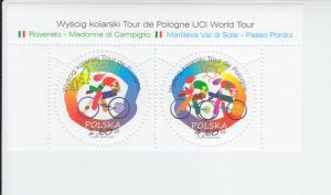 2013 Poland Tour de Pologne Cycling Race Pr (Scott 4087) MNH