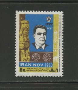 IRAN 1267, 1963 6r BREZHNEV, MNH (IR845h)