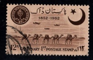 Pakistan Scott 64 Used stamp centennial