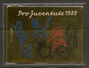 Switzerland B547 1988 Pro Juven Booklet