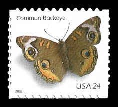 PCBstamps   US #4001 24c Butterfly, MNH, (11)