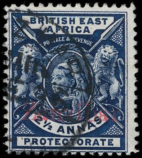 Zanzibar Scott 32-37 Gibbons 41-46 Used Set of Stamps