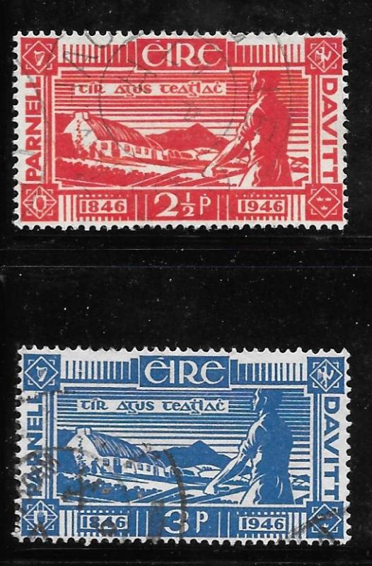 Ireland 133-134: Country and Homestead, used, F-VF