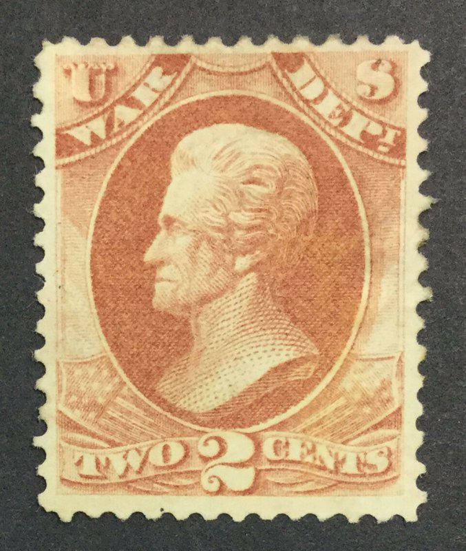MOMEN: US STAMPS #O84 UNUSED LOT #37743