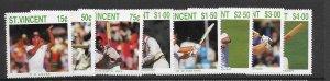 St Vincent 1108-15   1988  set  8  VF  NH