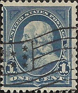 # 264 BLUE USED BEN FRANKLIN