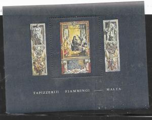 Malta #569  50c Souvenir Sheet (MNH) CV $1.50