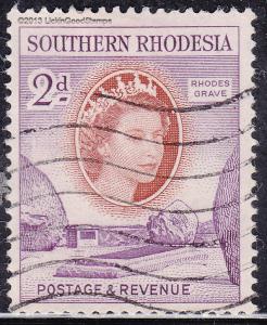 Southern Rhodesia 83 Cecil J. Rhodes' Grave 1953