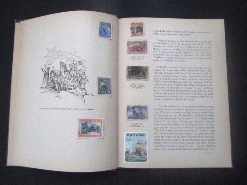 Stamp Collectors History of the US, Leslie Devereux, 1934, Blue Ribbon NYC Pub.