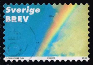 Sweden #2396e Rainbow; Used (1.25)