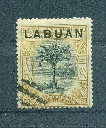 Labuan sc# 75 postally used cat value $8.00