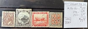 New Zealand Used Selection #190//195- SCV=$17.75