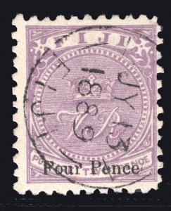 MOMEN: FIJI SG #43 1888 USED £140 LOT #67011*