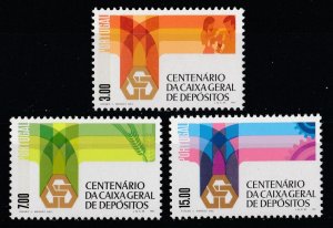 PORTUGAL 1976 Finance Centenary of National Trust Fund Bank MNH** Set 18612-