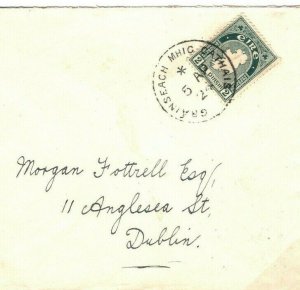 IRELAND Eire Cover *GRAINSEACH MHIC CATHAIS* CDS County Wicklow 1924 IR105