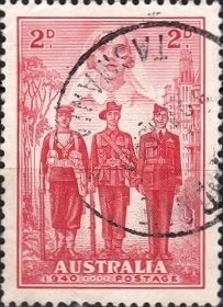 Australia Used - Scott# 185