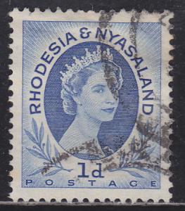 Rhodesia & Nyasaland 142 Queen Elizabeth II 1954