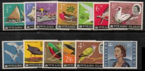 PITCAIRN ISLANDS SG36/48 1964  DEFINITIVES  MNH 