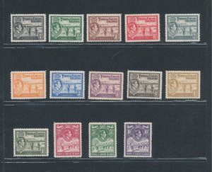 1938-45 Turks and Caicos Islands - Stanley Gibbons n. 194/05 - Effige of George