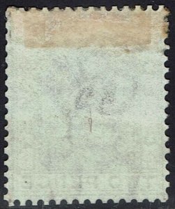 GOLD COAST 1876 QV 2D GREEN WMK CROWN CC 