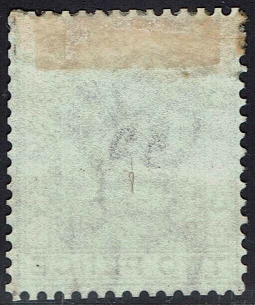 GOLD COAST 1876 QV 2D GREEN WMK CROWN CC 