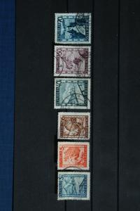 Austria 1945. 'Views'. SG923/25/34/42/46/49.  UNH