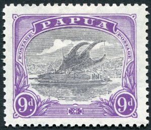 Papua 1932 9d lilac & violet SG127 unused