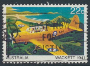 Australia   SC# 759  SG 761 Used aircraft Aviation     see details & scan