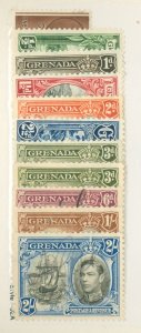 Grenada #131-140 Unused