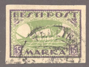 Estonia, Scott #36, Used
