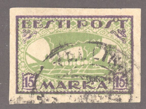 Estonia, Scott #36, Used