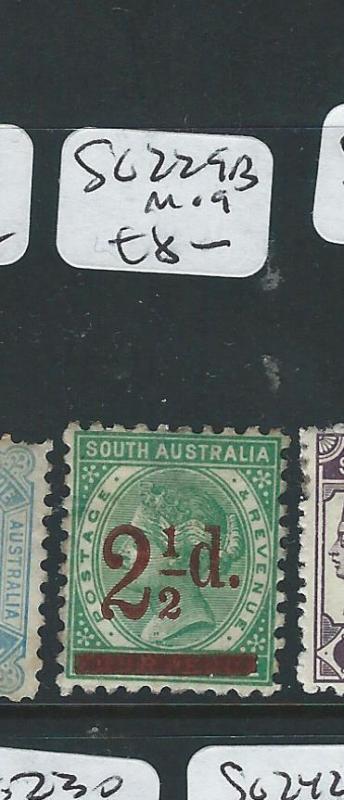 SOUTH AUSTRALIA (P0309B) QV   2 1/2D SURCH  SG 229B  MOG