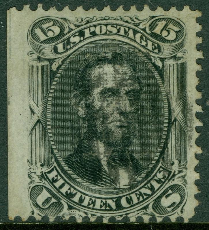 USA : 1867. Scott 98 Used. Very Fresh stamp with deep color. Catalog $275.00.