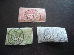 Stamps - Netherlands - Scott# B1-B3 - CTO Set of 3 Stamps