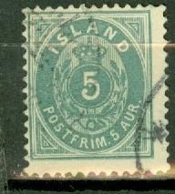 Iceland 8 used CV $1000