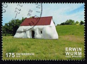 Austria 2019,Sc.#2781 used, Fat House, by Erwin Wurm