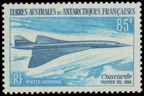 French Southern & Antarctic Territory #C18, Complete Set, 1969, Aviation - Ai...