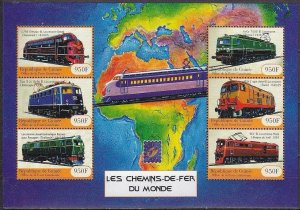 2001 Guinea 3139-3144KL Locomotives 23,00 €