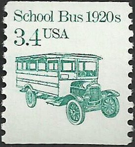 # 2123 MINT NEVER HINGED ( MNH ) SCHOOL BUS