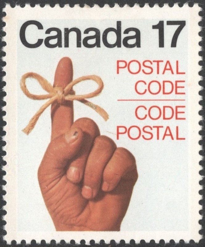 Canada SC#815-816 17¢ Postal Code Publicity Singles (1979) MHR