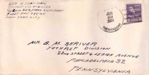 United States Ships 3c Jefferson Prexie 1951 U.S.S. Shenandoah Type 2 (S-41) ...