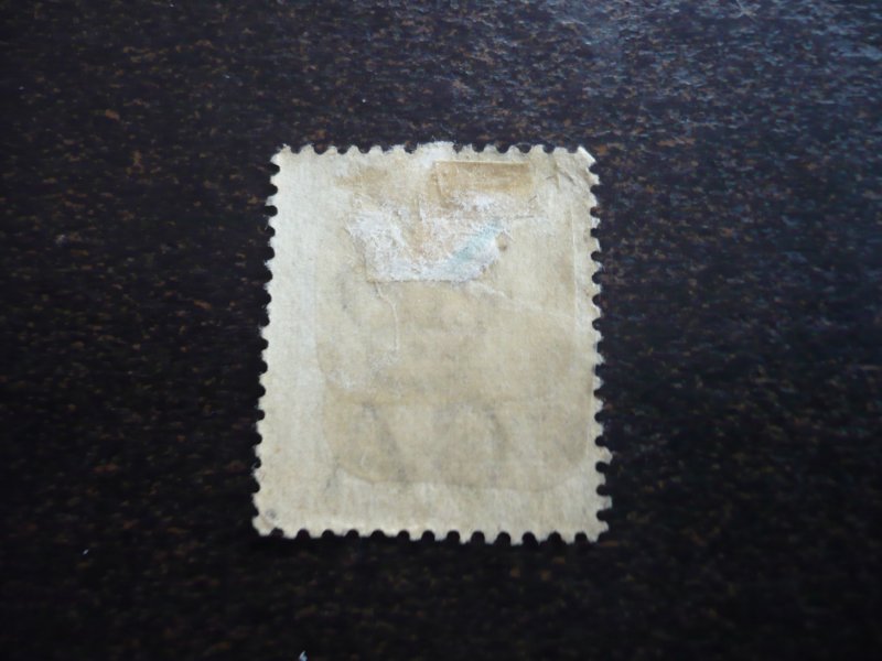 Stamps - Lagos - Scott# 13 - Used Part Set of 1 Stamp