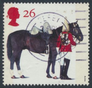 GB   Sc# 1764  SG 1990  Used Queen's Horses 1997  see details  / scans