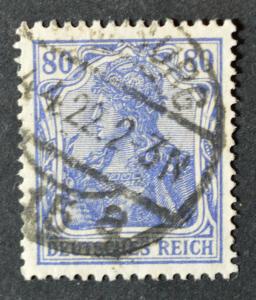 Germany Scott #128, VF Used