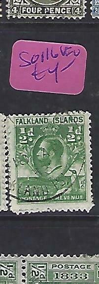 FALKLAND ISLANDS  (PP2210B)  PENGUIN  KGV 1/2D  SG 116  VFU