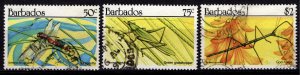 Barbados 1990 Insects, Part Set [Used]